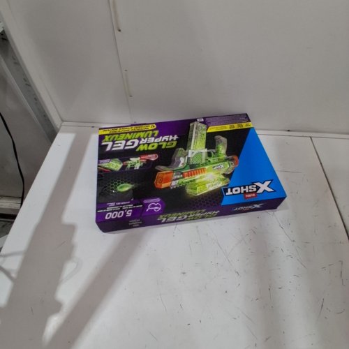 ZURU XSHOT HYPER GEL GLOW NIGHT STRIKE BLASTER - GREEN image 4