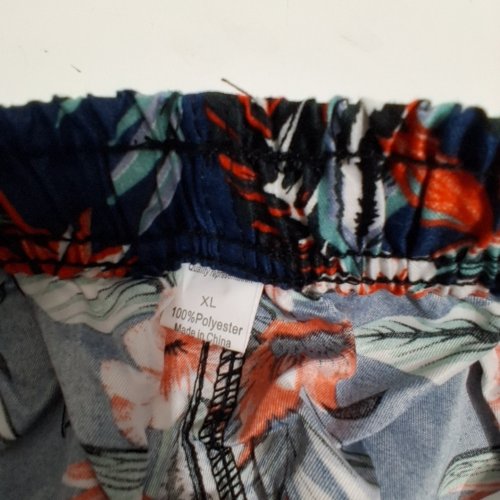 BOYS SWIM SHORTS - EXTRA LARGE - NAVY FLORAL image 2