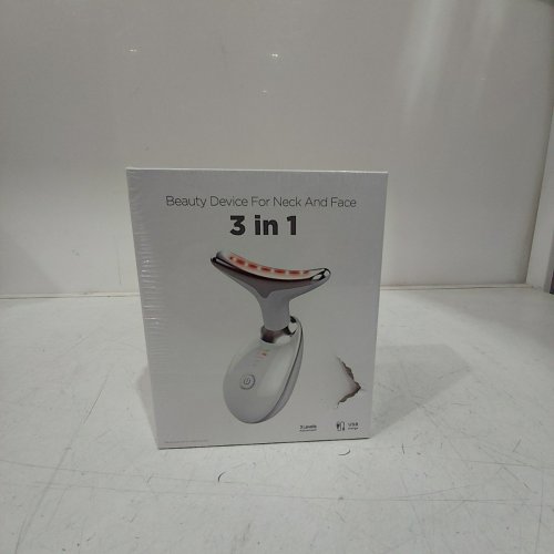 BEAUTY DEVICE FOR FACE AND NECK WITH 7 COLORS - WHITE image 2