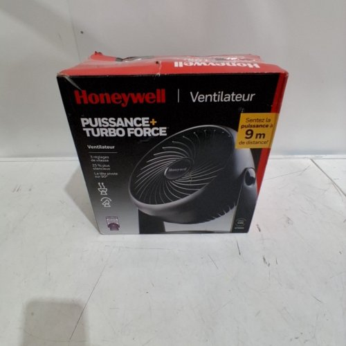 HONEYWELL TURBO FORCE 10" FAN WITH 90° PIVOT - BLACK (MODEL: HT900C) image 5