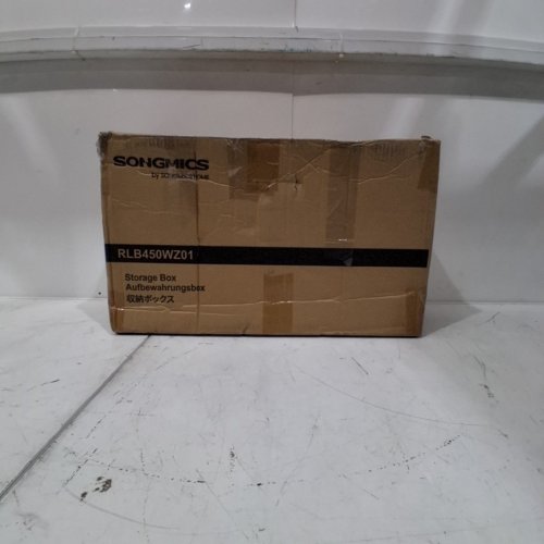 SONGMICS 4-TIER STORAGE ORGANIZER - 48QT - WHITE (MODEL: RLB450WZ01) image 5