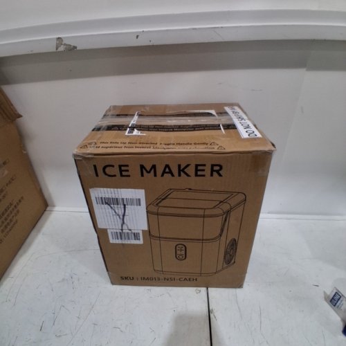 EUHOMY PEARL L1 PORTABLE NUGGET ICE MAKER COUNTERTOP - 35LBS CAPACITY - STAINLESS STEEL (MODEL: IM013-NSI-CAEH) image 7