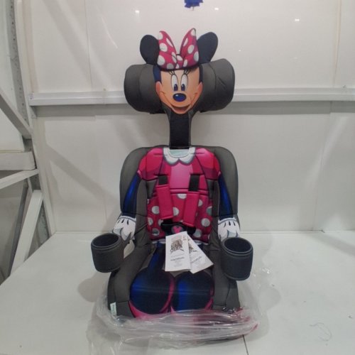 KIDSEMBRACE DISNEY MINNIE MOUSE 2-IN-1 HARNESS BOOSTER CAR SEAT WITH CUP HOLDERS - FORWARD-FACING HARNESS (22–65LB) & BOOSTER (40–100LB) - MULTI-COLOUR - (MODEL:3001MINCAN) image 4