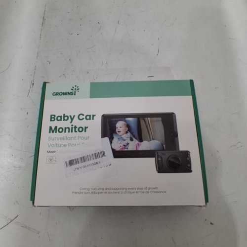 GROWNSY BABY CAR MONITOR - 4.3" SCREEN - BLACK (MODEL: LK58) image 4