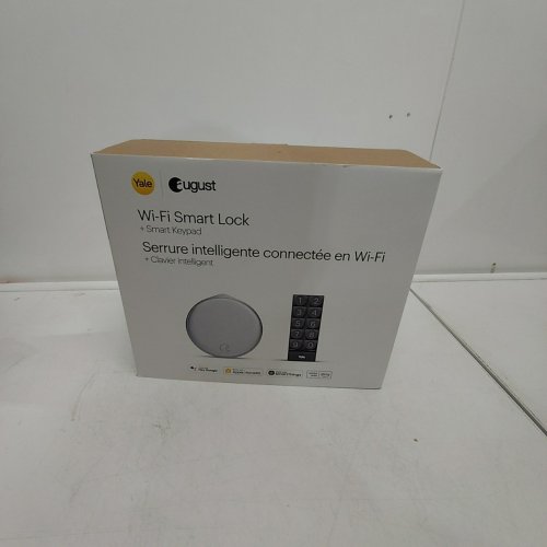 AUGUST WI-FI SMART LOCK + SMART KEYPAD, ADD KEY-FREE ACCESS TO YOUR HOME - SILVER (MODEL: AUG-SL05-K02-S01) image 4