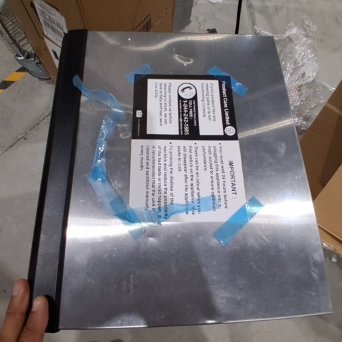 COSTWAY FREE STANDING STAINLESS STEEL COMMERCIAL ICE MACHINE (MODEL: FP10925US-WH) image 7