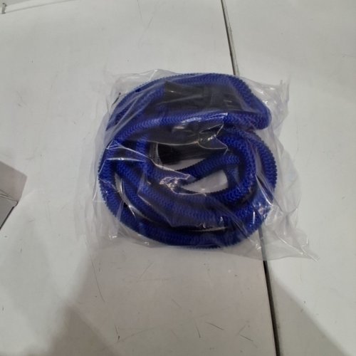 BIG BOSS XHOSE PRO DAC-5 HIGH PERFORMANCE LIGHTWEIGHT EXPANDABLE GARDEN HOSE WITH BRASS FITTINGS, 25FT - BLUE image 2