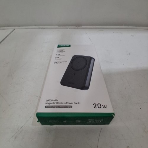 UGREEN MAGNETIC ATTACHMENT WIRELESS POWER BANK - 10000 MAH, 7.5W/20W - BLACK (MODEL:PB561) image 6