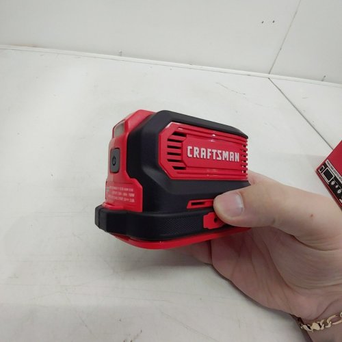 CRAFTSMAN BATTERY POWERED POWER INVERTER *TOOL ONLY* - 20V - 150W - RED/BLACK (MODEL: CMCB1150B) image 2