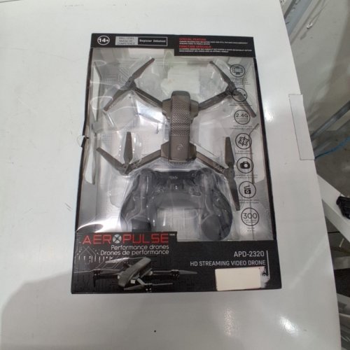 AEROPULSE COMPACT HD STREAMING VIDEO DRONE - 720P - (MODEL: APD-2320) image 2