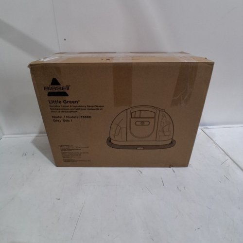 LITTLE GREEN PORTABLE CARPET/SPOT CLEANER- GREEN/BLACK (MODEL: 3369D) image 5