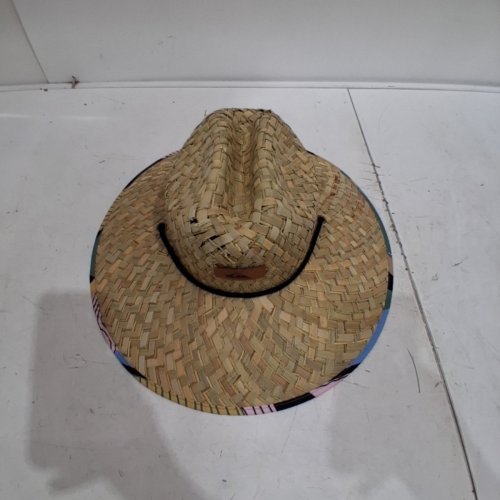 QUIKSILVER STRAW SUN HAT - S/M - SEA SPRAY COLOUR image 2