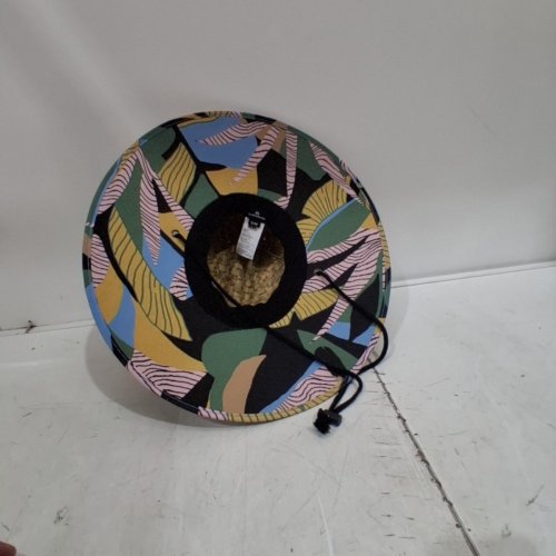 QUIKSILVER STRAW SUN HAT - S/M - SEA SPRAY COLOUR image 4