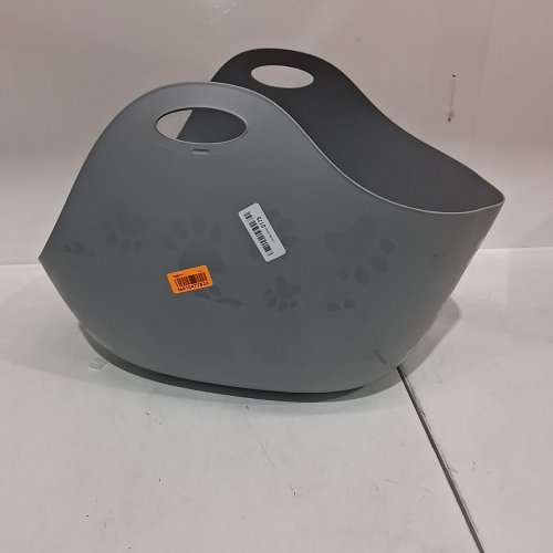 LITTER GENIE CAT LITTER BOX, FLEXIBLE PLASTIC WITH POUR SPOT - GREY image 7