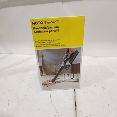 HOTO BLOWVAC HANDHELD VACUUM WITH ACCESSORIES - BLACK (MODEL: 2035018) image 5
