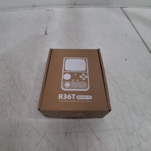 RETRO TV STYLE GAMING HANDHELD CONSOLE WITH 18543 GAMES & RGB LIGHT- 64GB - BLUE (MODEL: R36T) image 7