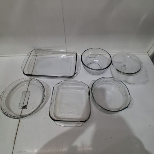 6PC LIBBEY BAKERS BASICS GLASSWARE DISH SET (MODEL: 56291) image 3