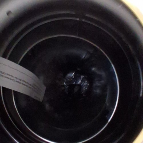 STAINLESS STEEL COMMERCIAL/KITCHEN TRASH CAN- 35L - BLACK\GOLD image 4