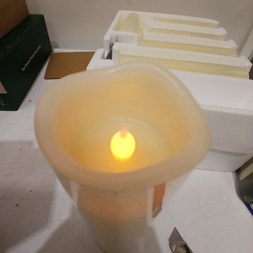 12PK FLAMELESS CANDLE LED WITH REMOTE CONTROL image 2