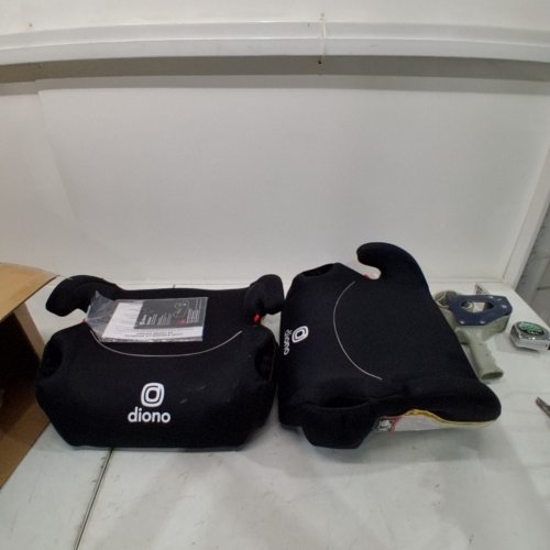 2PK DIONO SOLANA BACKLESS BOOSTER CAR SEATS - BLACK image 2