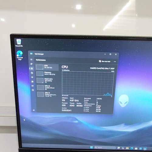 ALIENWARE AURORA GAMING DESKTOP - INTEL ULTRA 7 265F | 32GB DDR5 | 1TB SSD | GEFORCE RTX 5070 | 1000W PLATINUM PSU - BLACK - (MODEL: DACT1250-7229BLK-PUS) image 5