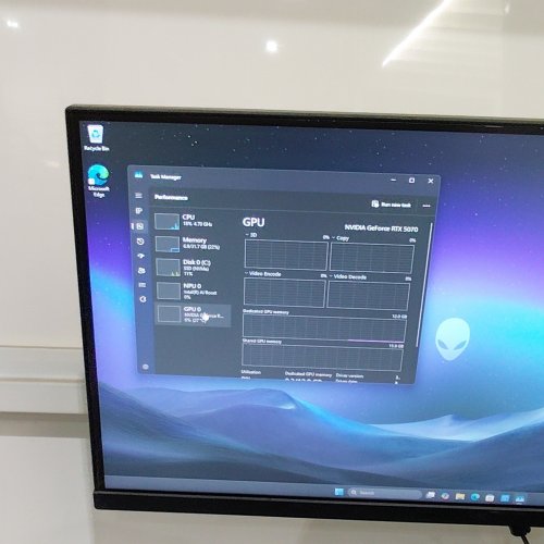 ALIENWARE AURORA GAMING DESKTOP - INTEL ULTRA 7 265F | 32GB DDR5 | 1TB SSD | GEFORCE RTX 5070 | 1000W PLATINUM PSU - BLACK - (MODEL: DACT1250-7229BLK-PUS) image 8