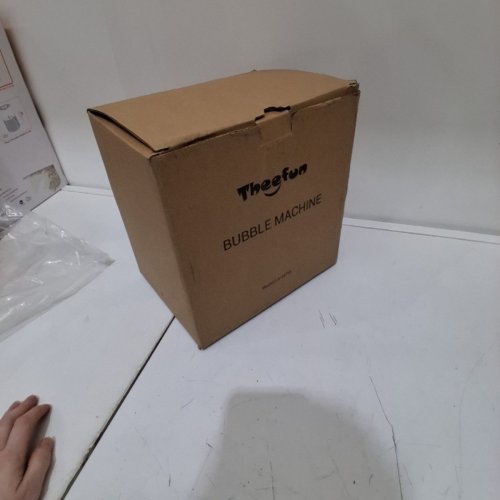 THEEFUN PLUG IN BUBBLE MACHINE - BLACK image 6