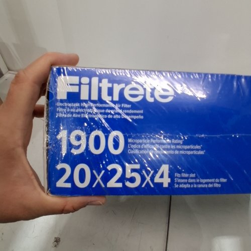 3M FILTRETE AIR FILTER - 20" X 25" X 4" (MODEL: 1900) image 2