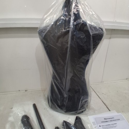 PAYLESSHERE DRESS FORM MANNEQUIN - 49.6" - 63.4" - BLACK (MODEL : MQ-FL2104-BLACK) image 4