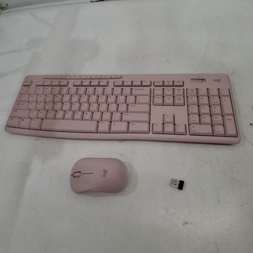 LOGITECH MK270 WIRELESS KEYBOARD AND MOUSE COMBO - 2.4 GHZ WIRELESS - PINK (MODEL: MK270) image 3