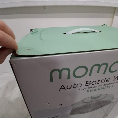 MOMCOZY KLEANPAL PRO BABY BOTTLE WASHER, STERILIZER & DRYER COMBO - HOLDS 4 BOTTLES - GREEN/WHITE (MODEL: BS03) image 4