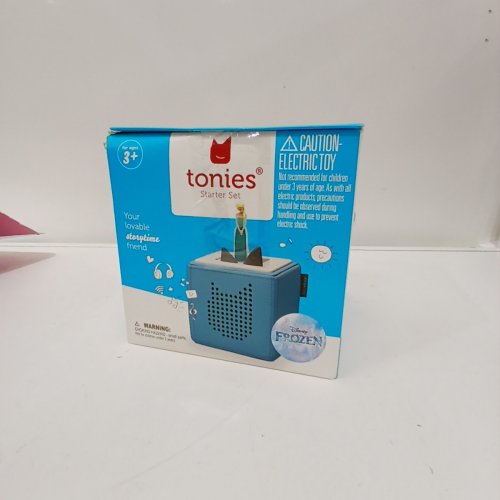 TONIES ELSA STARTER SET FROM DISNEY'S FROZEN - WITH TONIEBOX AUDIO PLAYER, FROZEN TONIE (ELSA) - LIGHT BLUE (MODEL: 10003) image 6