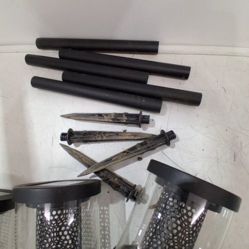 5PK PATHMARK LIGHTING SOLAR LED PATHWAY LIGHTS - 23" - 15LM - 3000K - BLACK (MODEL: 1718617) image 3