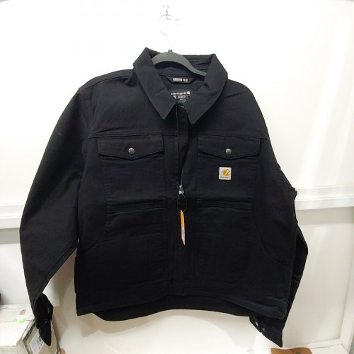MEN'S CARHARTT RUGGED FLEX DUCK BERWICK JACKET - LARGE - BLACK (STYLE: 105748) image 3