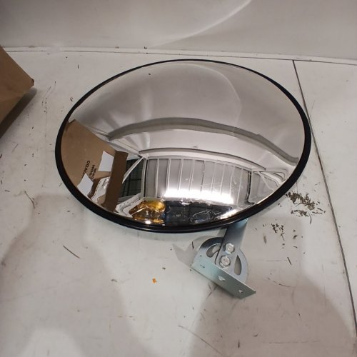 VISION OUTDOOR ACRYLIC CONVEX MIRROR - 18" - BLACK (MODEL: OC1800) image 2