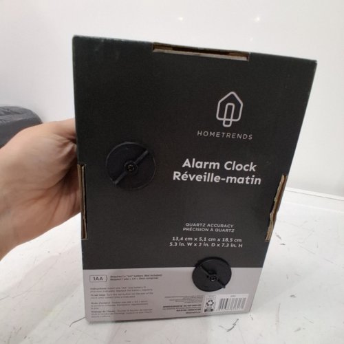 HOMETRENDS POCKETWATCH TABLETOP ALARM CLOCK - 5.3"X7.3" - COPPER (MODEL:61317) image 3
