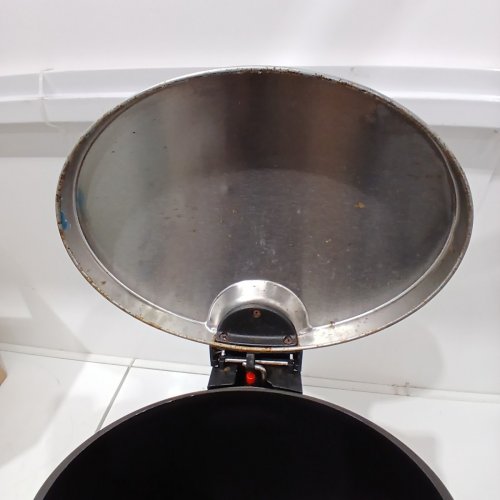 STAINLESS STEEL KITCHEN GARBAGE CAN WASTE BIN WITH DURABLE FOOT PEDAL - 3GAL - SILVER image 2