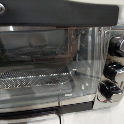 HAMILTON BEACH SURE-CRISP AIR FRYER TOASTER OVEN - STAINLESS STEEL (MODEL: 31323) image 5