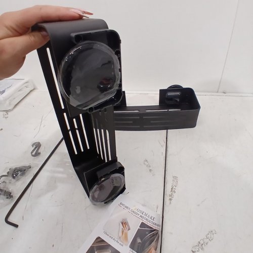 2PK SHOWER SHELF CADDY WITH SUCTION CUPS - 13" - BLACK image 5