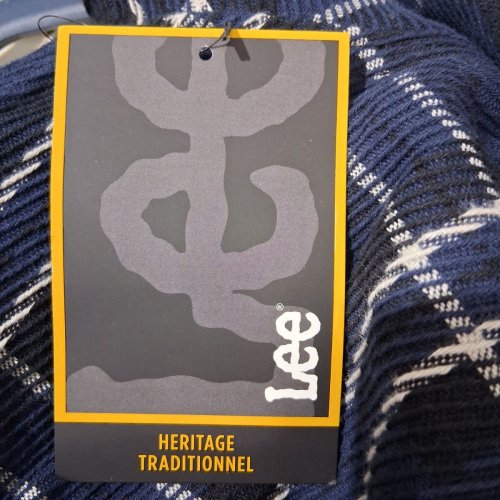 MEN'S LEE HERITAGE CAROLINA OVERSHIRT - EXTRA LARGE - NAVY / GRAY CAMOUFLAGE (STYLE: 1005687) image 3