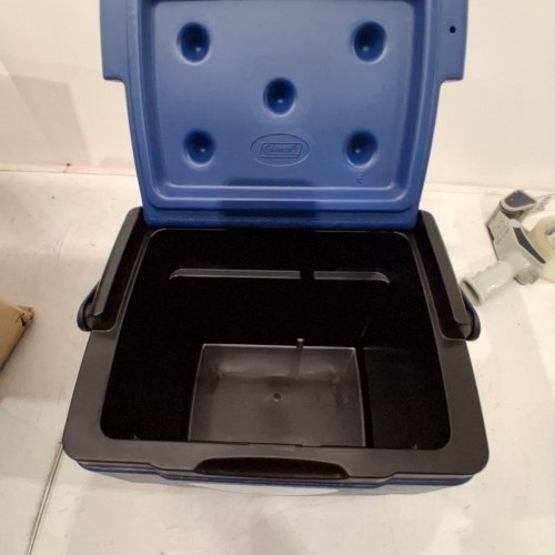 COLEMAN PERSONAL EXCURSION COOLER FITS 9 CANS 9QT KEEPS ICE COLD FOR 1 DAY BLUE image 3