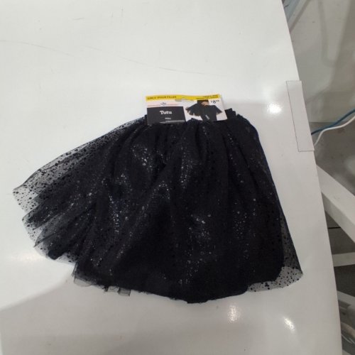 GIRL'S WAY TO CELEBRATE! SEQUIN TUTU - LARGE/EXTRA LARGE - BLACK image 2