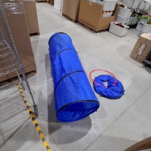 11PC VEVOR DOG AGILITY COURSE KIT - BLUE (HC-ZAG08) image 3