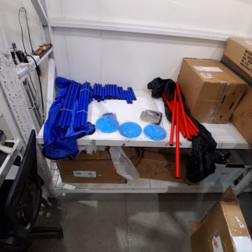 11PC VEVOR DOG AGILITY COURSE KIT - BLUE (HC-ZAG08) image 4