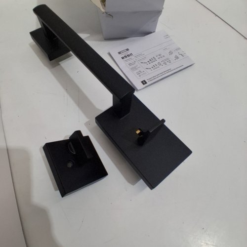 WEISER SAN CLEMENTE DOOR HANDLE SET - MATTE BLACK (MODEL:9GLA84710-002) image 5