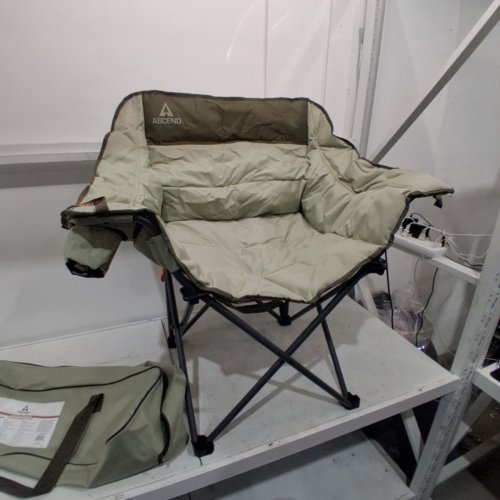 ASCEND TRAVELER PADDED CHAIR - 300LBS CAPACITY - ABBEY STONE (MODEL: 4639970/ FC-062L) image 2