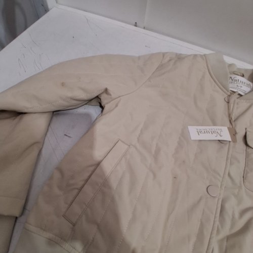 WOMEN'S NATURAL REFLECTIONS ASPEN QUILTED BOMBER JACKET - SMALL - OATMEAL / BEIGE (STYLE : 101778350) image 4