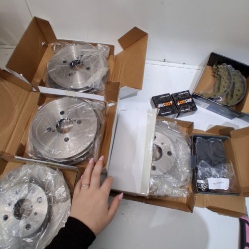 COMPLETE BRAKE KIT FRONT & REAR FOR 2006-2014 TOYOTA YARIS, FRONT ROTORS/PADS, REAR DRUMS/SHOES (MODEL: 8-980476/8-9780/NB-917B/PTC1184A) image 3
