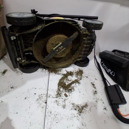 LITHELI CORDLESS BRUSHLESS LAWN MOWER - 20V -13" - WHITE/BLACK (MODEL: U20LM00-0A120) image 4