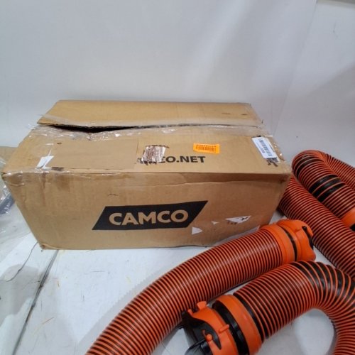 CAMCO RHINOEXTREME RV SEWER HOSE KIT - 20FT - ORANGE/BLACK image 5